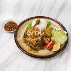 Ayam Goreng Kremes Super Komplit